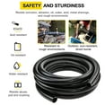 thumbnail image 3 of Flexible PVC Pipe2" Dia Black PVC Pipe,2" x25 feet Pool Hose,Spa Hose Tubing for Koi Ponds, Pond Tubing,Irrigation and Water Gardens,With 2PCS Stainless Steel Clamps, 3 of 7