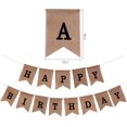 thumbnail image 3 of Bipra 85 Pieces Black & Gold Party Decorations - Includes Happy Birthday Banner, Perfect for Any Birthday Party (Happy Birthday Burlap), 3 of 4