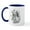 White/Navy Inside, variant on CafePress - Dancing Dragons Mug - 11 oz Ceramic Mug - Novelty Coffee Tea Cup