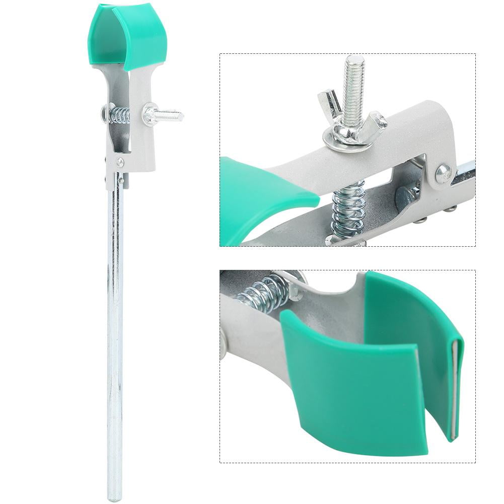 Tebru Iron Chrome Plating Double Adjustment Four Prong Extension Flask