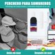 thumbnail image 2 of Organizador De Gorras, 2 Piezas Colgador De Gorras, Estante De Almacenamiento Montado En La Pared, 2 Métodos De Instalación, Puede Contener 32 Sombreros (Blanco), 2 of 4