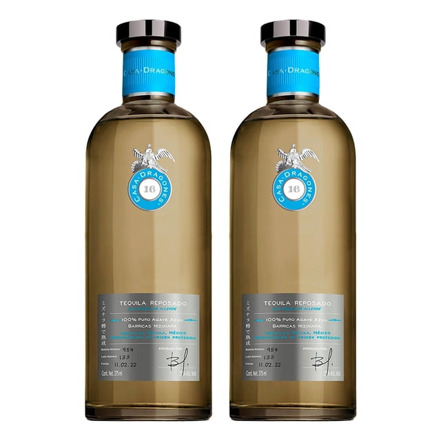 Pack de 2 Tequila Casa Dragones Mizunara 375 ml Casa Dragones