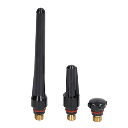 

3-Piece TIG Gas Lens Chuck Body Accessory Back Cup Kit for WP-17 WP-18 WP-26 TIG Welding Guns