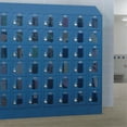 thumbnail image 4 of Salsbury Industries 76162BL-U 12 in. W x 78 in. H x 12 in. D Six Tier Box Style-Double Tier-1 Wide-Blue-Unassembled, 4 of 4