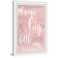 thumbnail image 2 of Marmont Hill Pink Dream Big Little One Framed Wall Art, 2 of 6