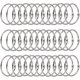 thumbnail image 1 of BRILLAR Anillas metálicas para libros: 100 anillas para carpetas para álbumes, álbumes de recortes, blocs de notas y llaves (25 mm), 1 of 5