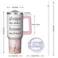 thumbnail image 2 of Tremendous Sister Gift - 40oz Tumbler with Handle & Straw, Insulated Stainless Steel Cup, Wonderful Present for Sister, Best Friend for Birthday Christmas, 2 of 5
