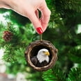 thumbnail image 4 of hengsof Animal Ornaments for Christmas Tree, Christmas Ornaments 2025 Forest Animals Little Animals Acrylic Hanging Decoration Gift for Animal Lovers, 4 of 9