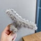 thumbnail image 1 of Pinza de pelo grande de felpa para mujer, para otoño e invierno, con lazo, con forma de tiburón, para tocado, 1 of 6