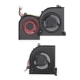 thumbnail image 2 of New CPU + GPU Cooling Fan Replacement for MSI GS65 GS65VR P65, MS-16Q4, MS-16Q5, 4 Pin Power Connector Fans, Low Noise and Efficient Heat Dissipation, 2 of 7