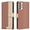 Brown, variant on Leather Wallet Phone Case For Samsung Galaxy M62 M55 M15 M23 M13 Phone Case Wallet Case with Quality Leather Phone Cover With Card Holder Zipper