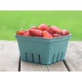 thumbnail image 2 of JA Kitchens QUART Green Molded Pulp Fiber Berry/Produce Vented Basket (20 Pieces), 2 of 4