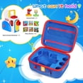 thumbnail image 4 of AYAOQIANG Estuche Rígido de Viaje Compatible con Juego de Iniciación de Libros Story Dream Machine, Contenedor Protector Rígido para Reproducción de Audio en Tiempo de Cuento, Colección de Personajes Real para Pequeños, Azul, 4 of 7