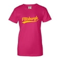 thumbnail image 2 of Go All Out City Of Pittsburgh Pennsylvania Pride Fashion Script T-Shirt Mens/Women/Youth, 2 of 4