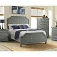 thumbnail image 5 of Beach House Solid Wood Dove Gray King Panel Bed, 5 of 5