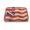 Silver, variant on Leather Makeup Brush Bag With Zipper British Flag Print Portable Travel Cosmetic Organizer Case For Daily Work Essentials Silver