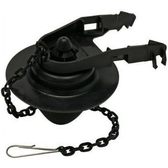 Fluidmaster Flapper 500P21 - Universal Toilet Flapper Replacement - Black