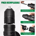 thumbnail image 5 of Rotomartillo Concelador Perforador Sds-plus 1050w Verde/Negro, 5 of 5