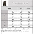 thumbnail image 5 of Tan Leopard Jeans Women Denim Pants Female Oversize Wide Leg Trousers, 5 of 5