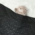 thumbnail image 7 of Dog Blanket Black Steel Soft Dog Blankets for Small Medium Dogs Pet Cat Puppy Blanket Mat Cover, 7 of 7