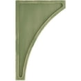 thumbnail image 2 of Ekena Millwork 3"W x 7 1/2"D x 12"H Extra Large Lawson Wood Vintage Decor Corbel, Restoration Green, 2 of 6