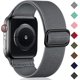 thumbnail image 1 of Correa de bucle compatible con correa de Apple Watch, correa de repuesto deportiva trenzada de nailon elástica ajustable para iWatch SE Series 9/8/7/6/5/4/3/2/1, 1 of 4
