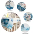 thumbnail image 7 of Christmas Snowflakes Table Cloth Waterproof Dining Tablecloth Kitchen Decorative Party Table Cover, 7 of 7