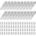 thumbnail image 1 of 20 códigos de ángulo plano, 80 tornillos (96 x 20 x 3,0 mm), 1 of 5