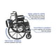 thumbnail image 2 of Silla de ruedas Invacare Tracer SX5 para adultos | Plegable para uso diario | Asiento de 40 cm | Reposabrazos de escritorio, 2 of 5