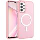 thumbnail image 1 of Funda para teléfono GUAGUA Galaxy A32 5G, 6.5 pulgadas, magnética, rosa mate, 1 of 9