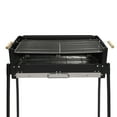 thumbnail image 5 of 32.1in Charcoal BBQ Grills Stove, Portable 201 Stainless Steel Rack, 5 of 14