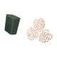 thumbnail image 5 of Cubo de basura de cocina que ahorra espacio con soporte de pared de madera con forma de hoja de palma para baño, cuarto de manualidades y decoración t, 5 of 8