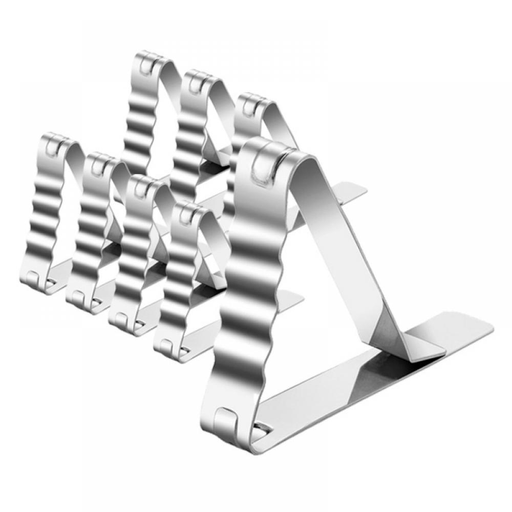 Tablecloth Clips, Picnic Table Clips Flexible Stainless Steel Ripple