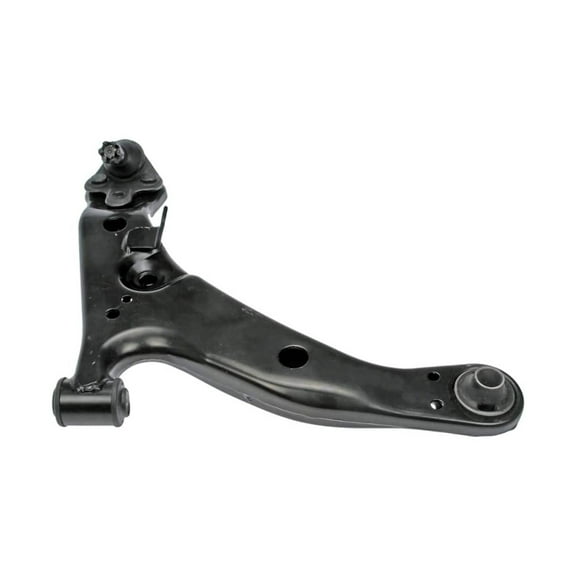 KarParts360 For Toyota Corolla 1996-2002 Suspension Control Arm and Ball Joint | Steel Material | Black Color | Stamped Type | Threaded Ball Joint Stud | Replacement For 4333009070, 4333009230