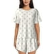 thumbnail image 1 of Fotbe Anchors Conjunto de Pijama Estampado para Mujer, 2 Piezas, Ropa de Dormir con Camiseta de Manga Corta y Shorts Suaves-Medium, 1 of 6
