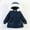 Blue, variant on Toddler Kids Girls Boys Bomber Down Puffer Jacket Zip-Up Winter Coat for Baby Girl Sweater Clothes Outerwear Jackets Parka 18-24 Months