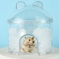 thumbnail image 3 of Gieenan Practical Hamsters Cooling Solution Safe Ice House Hollow Designs Sleep Nest For Hamster Summer Comfort, 3 of 10