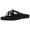 thumbnail image 3 of Teva Women's Olowahu Flip-Flop  MIX B BLACK ON BLACK, 3 of 4
