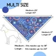 thumbnail image 4 of 4th of July Dog Bandanas 2Pack Independence Day,American Flag Reversible Triangle Patriotic Pet Scarf for Boy and Girl,Memorial Day Bandana for Small Medium Large Dogs Cats(Popsicles|Fireworks Medium), 4 of 5