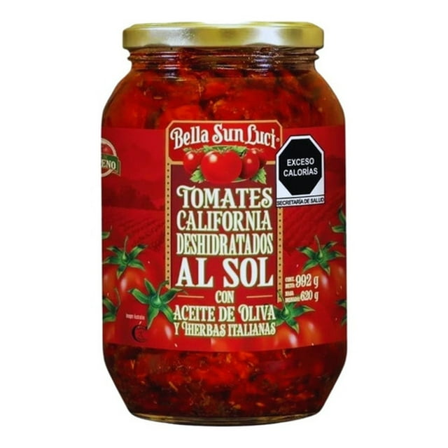 Tomates California Deshidratados Al Sol Bella Sun Luci 992g Original