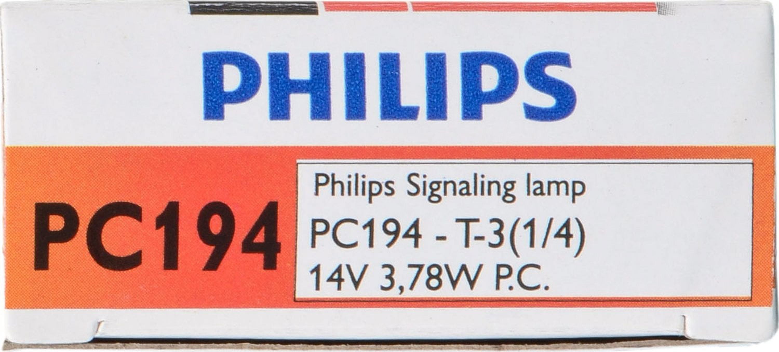 Philips Standard Miniature Pc194, , , Always Change In Pairs!