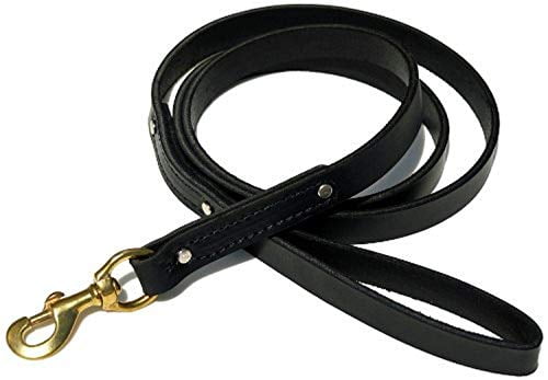 Signature k9 leather leash Outlet