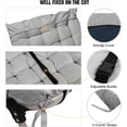 thumbnail image 6 of REDCAMP Cot Pads for Camping, Soft Comfortable Cotton Sleeping Cot Mattress Pad 75"x29", Grey, 6 of 8