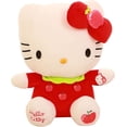 thumbnail image 3 of Jouet en Peluche Dessin Animé kt Chat Peluche Pomme Rouge 30cm, 3 of 5