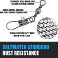 thumbnail image 4 of Pesca a presión giratorios, giratorio con broche giratorios de agua dulce, aparejos de pesca, 4 of 5