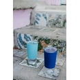 thumbnail image 6 of Ello Tidal Glass Tumbler with Straw, 20 oz, Blue Sky Texture, 6 of 6