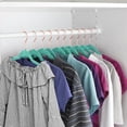thumbnail image 3 of VECELO 100 Pack Velvet Non-Slip Heavy Duty Adult Hangers with 360° Swivel Hook, Ultra-Thin Space Saving Clothes Organizer for Coats Shirts Dresses Closet Storage-Green, 3 of 11