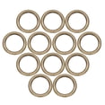 thumbnail image 1 of Uxcell 32 Pcs Anillo de Hebilla 19mm/0.7" ID 3.8mm Grosor para Bolsas, Bronce, 1 of 5