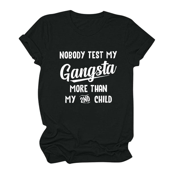 Camiseta de mujer Camisetas divertidas y lindas de manga corta Camiseta con estampado divertido Camiseta con estampado de letras Tops Blusa Regalo para mujeres OAVQHLG3B Store lin121212