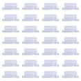 thumbnail image 1 of MIANGASTORE Transparent PVC Label Clips Substandard PVC Soft-tooth Clips Index Clips, 1 of 8